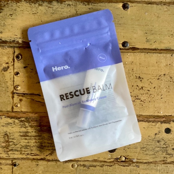 HERO COSMETICS RESCUE BALM POST-BLEMISH RECOVERY CREAM MINI NIP - Picture 2 of 16